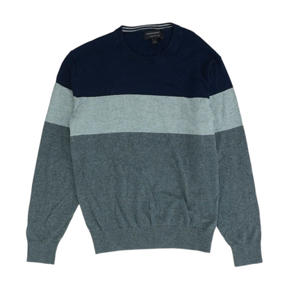 Multi Color Block Pullover Sweater