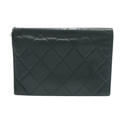 Cambon Calfskin Wallet in Black