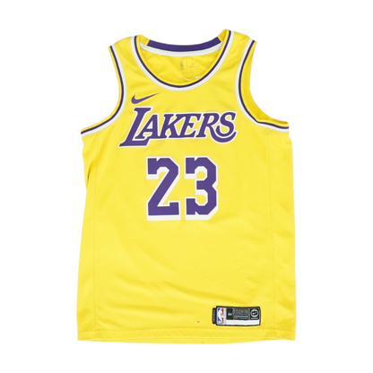 Men's Yellow Los Angeles Lakers Sleeveless Jersey