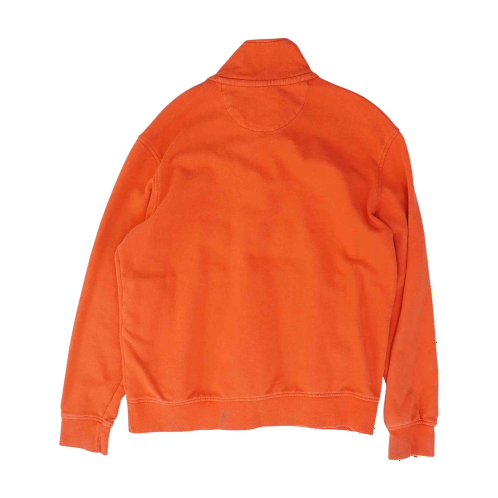 Red Solid 1/4 Zip Pullover