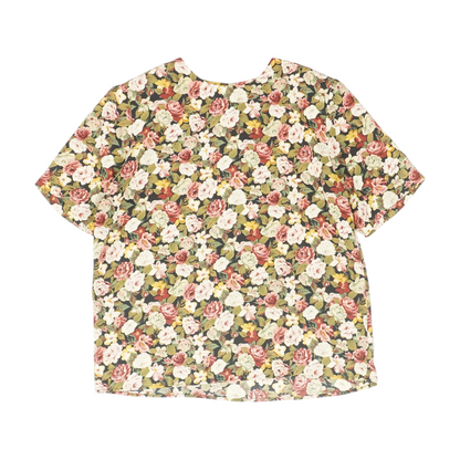 Vintage Multi Floral Blouse