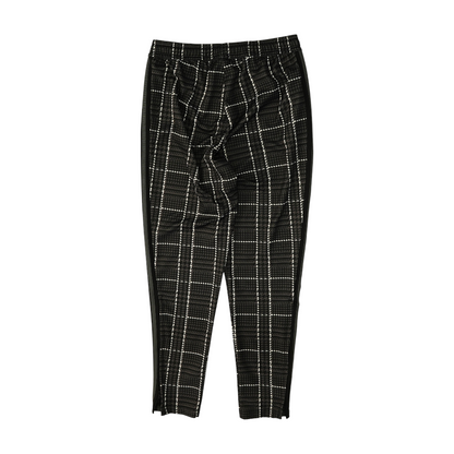 Gray Houndstooth Regular Pants