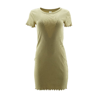 Tan Mini Dress