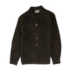 Brown Animal Print Button Down