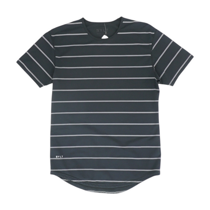 Black Striped Active T-Shirt
