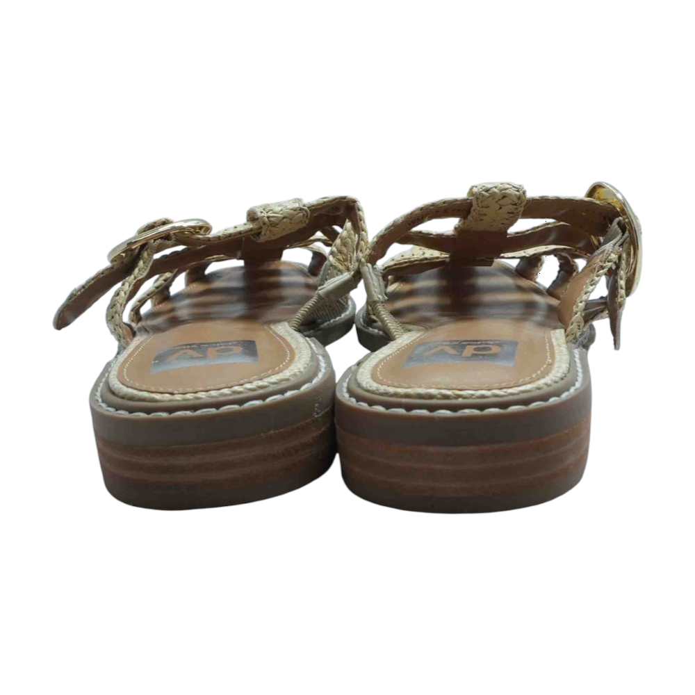 Dolce Vita Tan Flat Sandals – Image 5