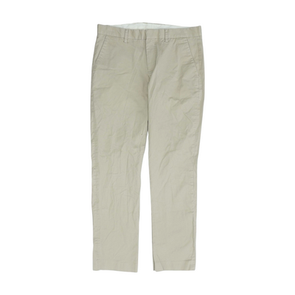 Khaki Straight Pants