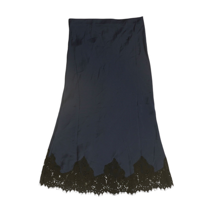 Navy Midi Skirt