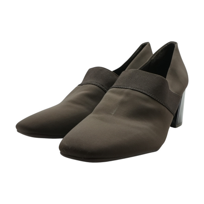 Brown Block Heels