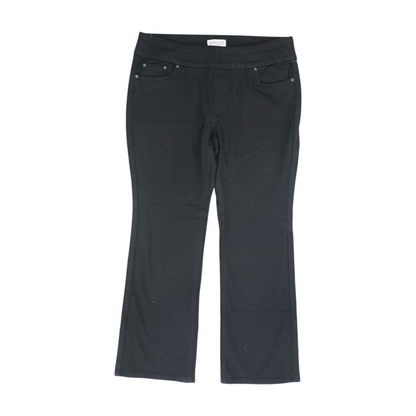 Black Petite Bootcut Jeans