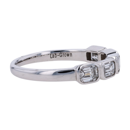 1 ctw 14K White Gold Lab Grown Diamond Band Ring