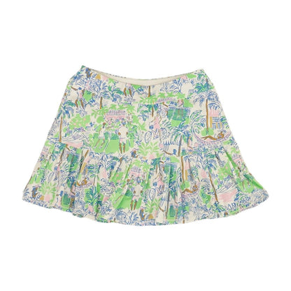 Multi Graphic Mini Skort