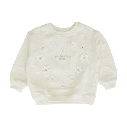 White Sweatshirt Pullover