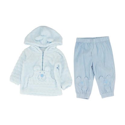 Blue Long Sleeve Set