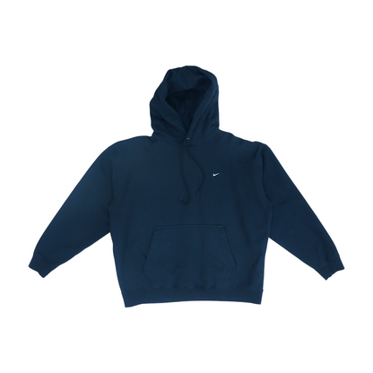 Black Solid Hoodie Pullover