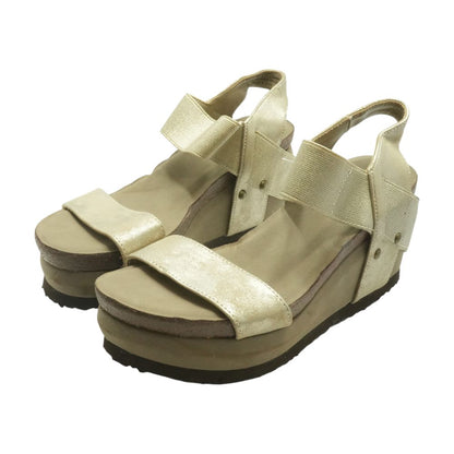 Gold Platform Heels