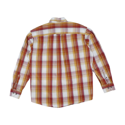 Multi Check Long Sleeve Button Down