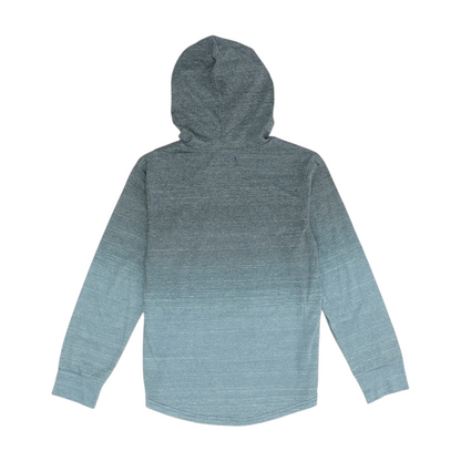 Gray Ombre Hoodie Pullover