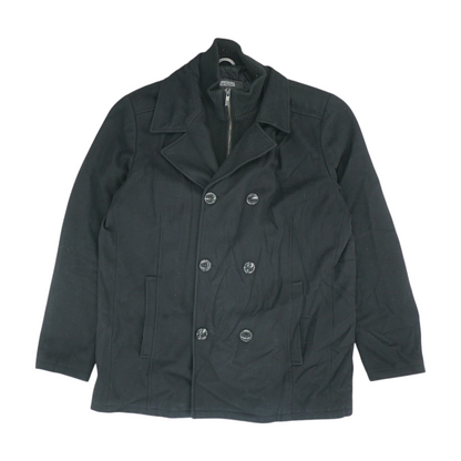 Kenneth Cole Reaction Black Solid Coat – Image 1