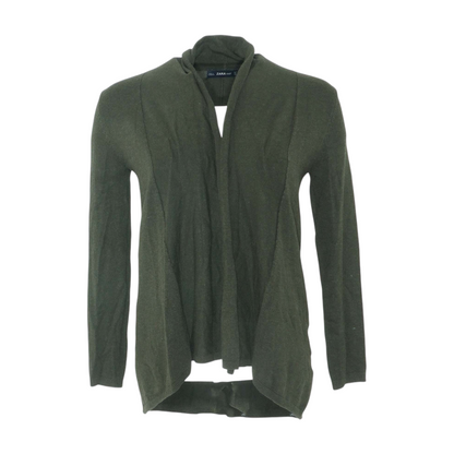 Green Cardigan Sweater