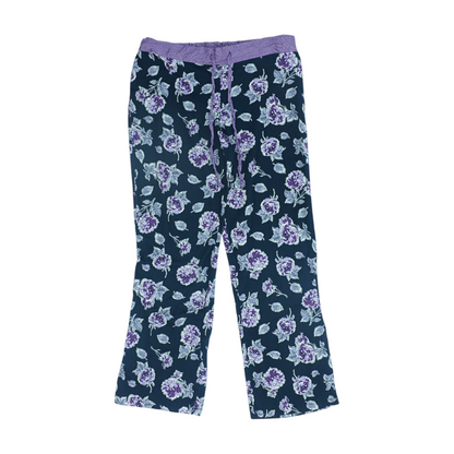 Purple Floral Pajama Bottom