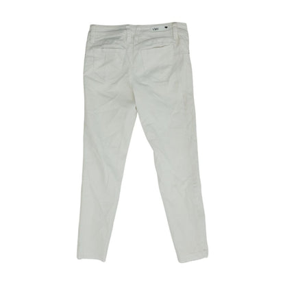 White Mid Rise Jeans