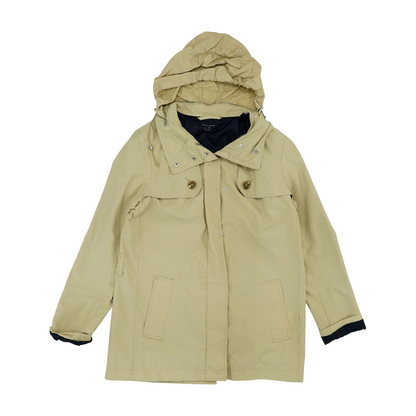 Beige Solid Jacket