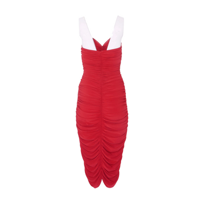 Red Midi Dress