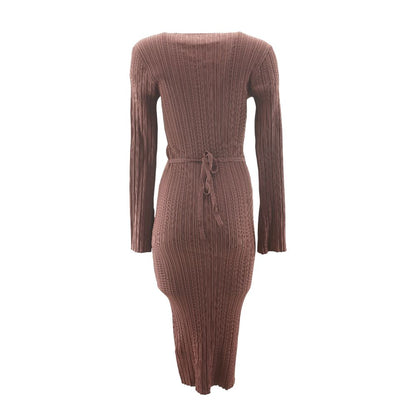 Mauve Midi Dress