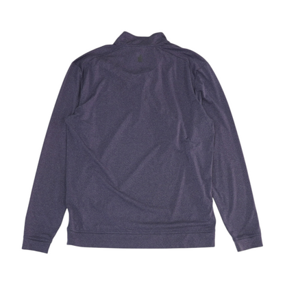 Purple Solid 1/4 Zip Pullover