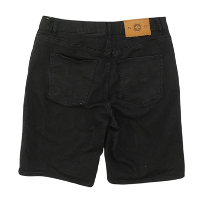 Black Denim Shorts