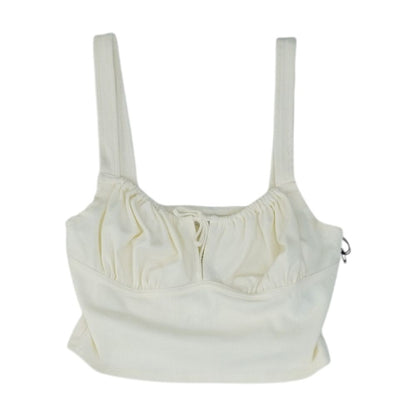 Ivory Cropped Blouse