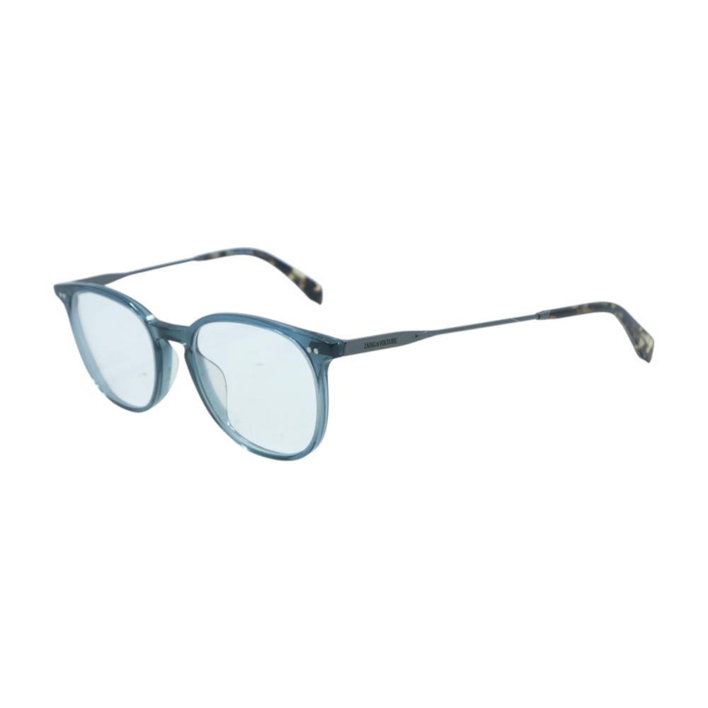 Blue Unknown Square Prescription Eyewear