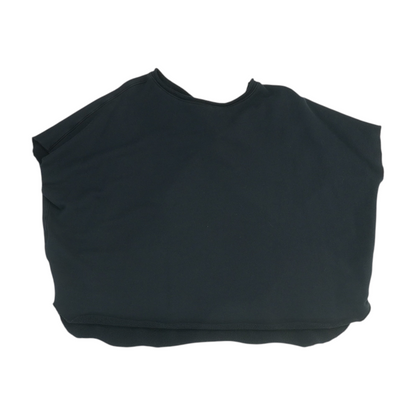 Black Solid Sweatshirt Pullover