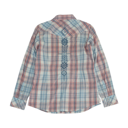 Multi Plaid Button Down