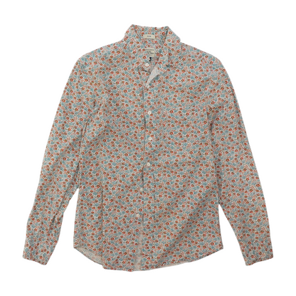Multi Floral Long Sleeve Button Down