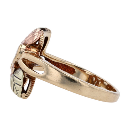 10K Two-Tone Gold Fashion Ring