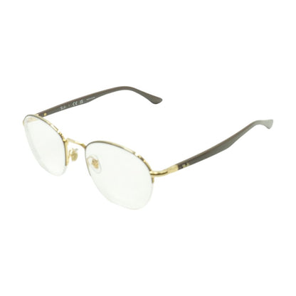 Gold RB 6487 Round Unknown Prescription Eyeglasses