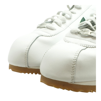 Cortez Leather Summit White Low-Top Athletic Shoes
