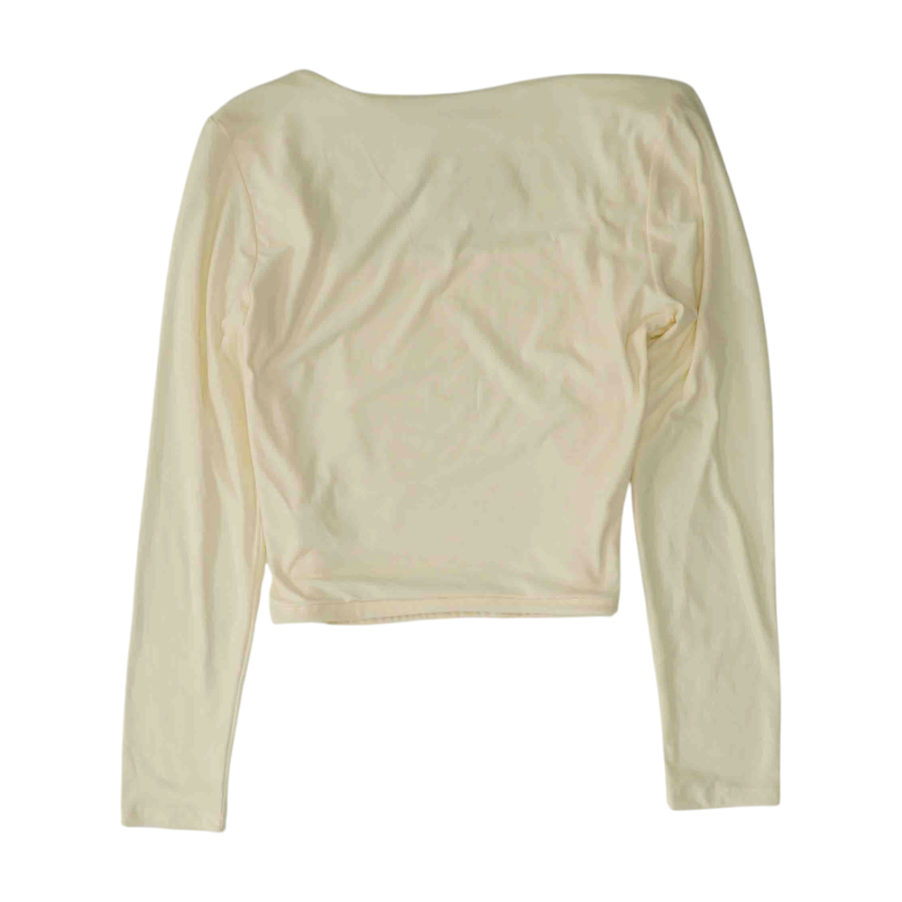 Ivory Cropped Blouse