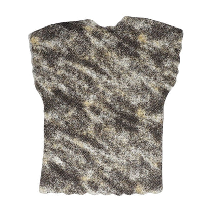 Multi Graphic Short Sleeve Blouse