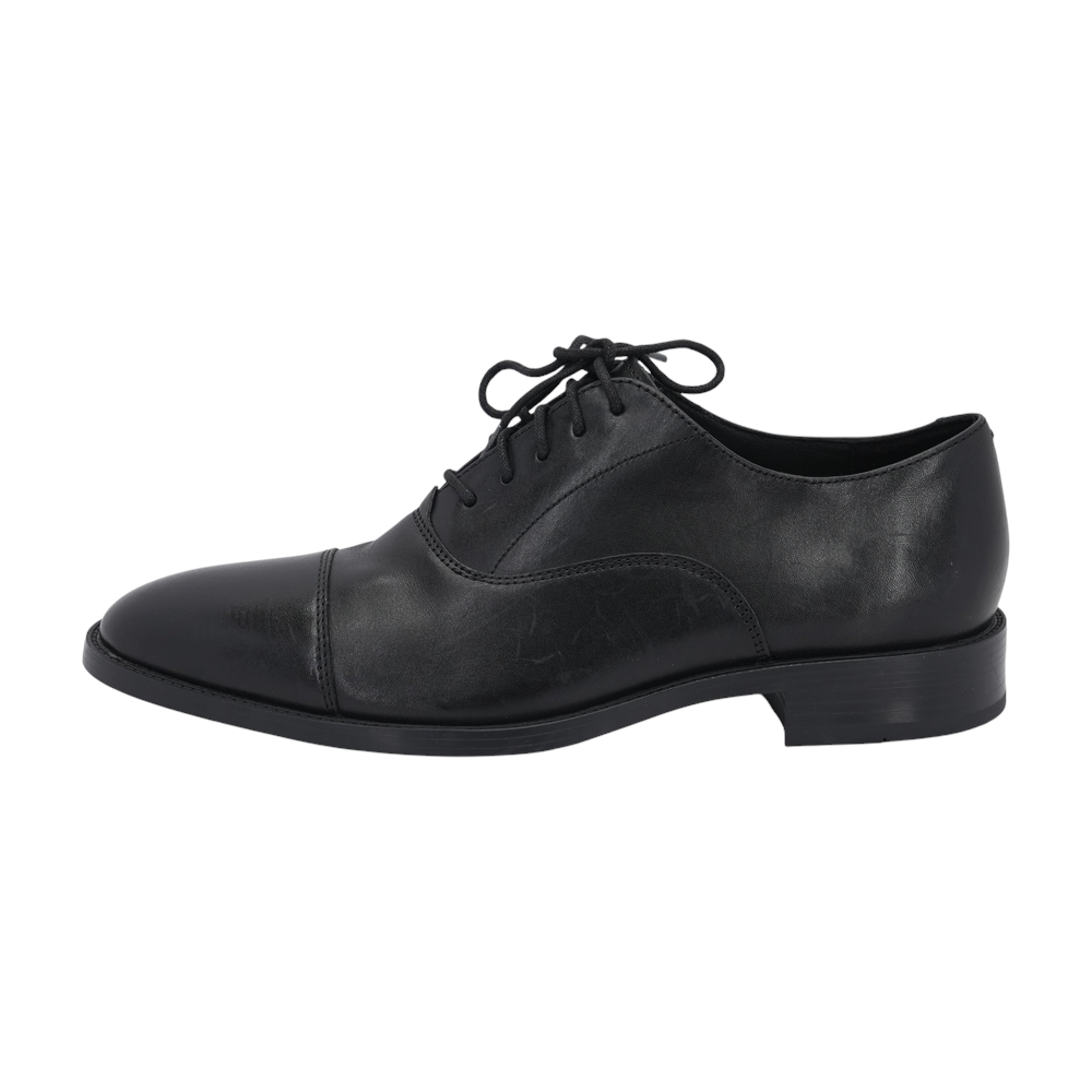 Black Lace-Up Dress Shoes