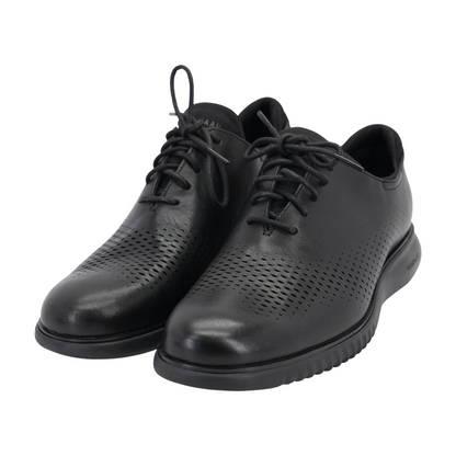 Black Lace-Up Dress Shoes