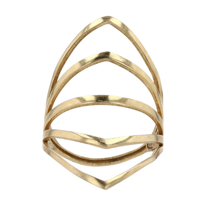 14K Yellow Gold Fashion Ring