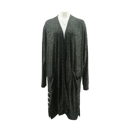 Charcoal Cardigan Sweater