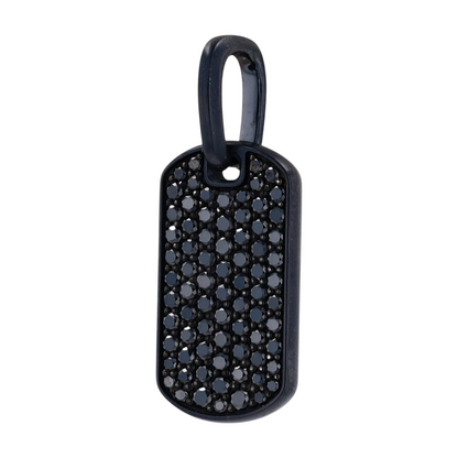 3/4 ctw Titanium Diamond Pendant