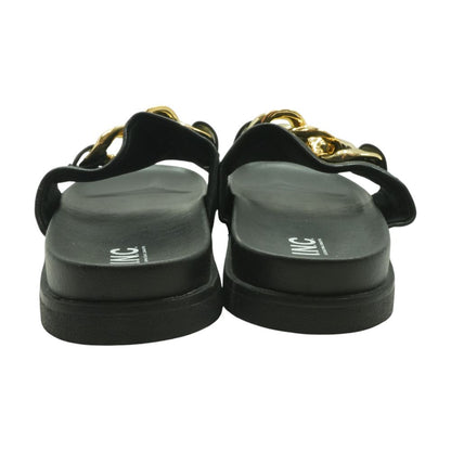 June Black Sandals