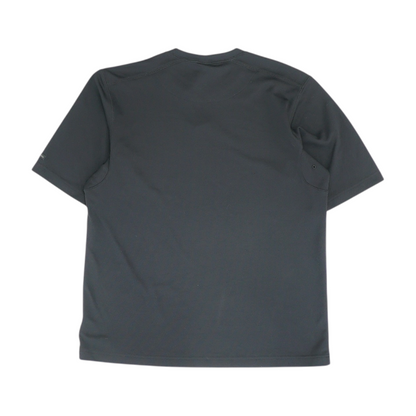 Black Solid Active T-Shirt