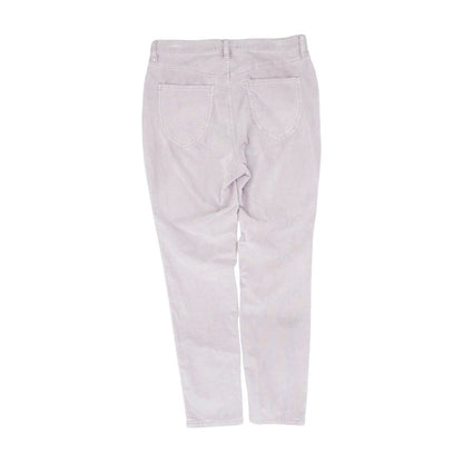 Purple Solid Pants