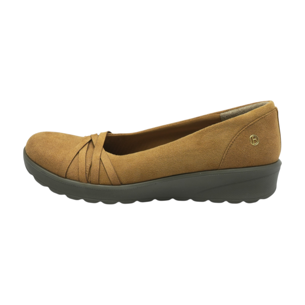 Brown Slip-On Flats